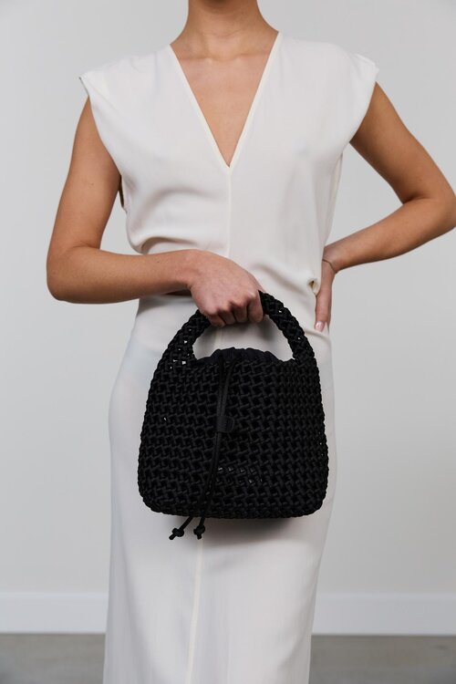 Marrea Schwarze Neoprentasche