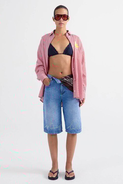 Stieglitz Rote Lua Bluse