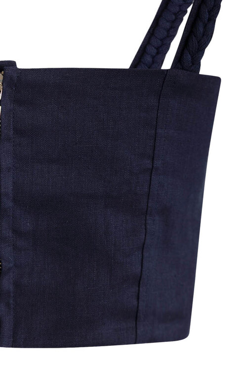 Urban Pioneers Navy Zelmira Top