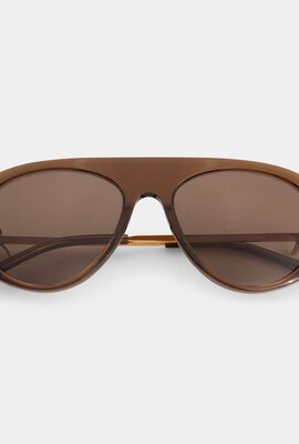 Nulá Braune Sonnenbrille