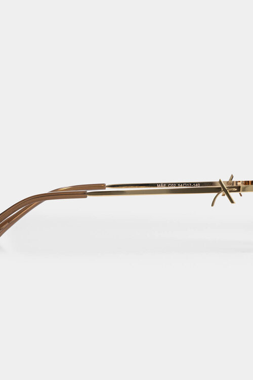 Nulá Braune Sonnenbrille