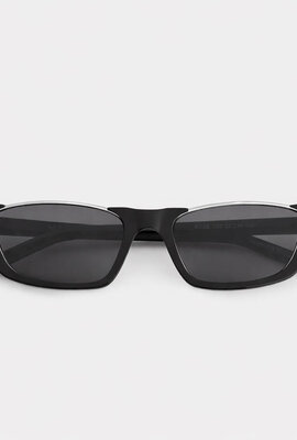 Nulá Schwarze Sonnenbrille