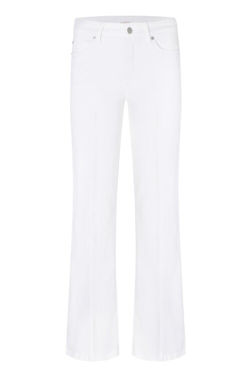 Cambio Weiße Paris Schlagjeans