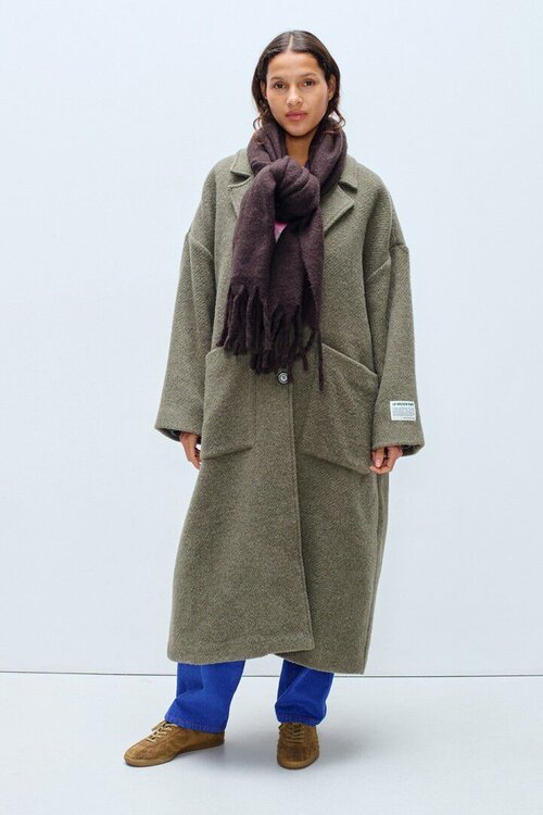 American Vintage Brauner Strickschal