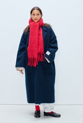 American Vintage Roter Strickschal