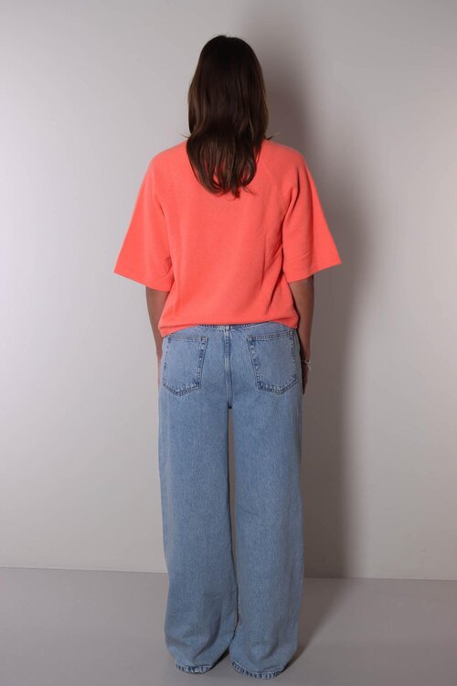 Absolut Cashmere Orange Leana Pullover