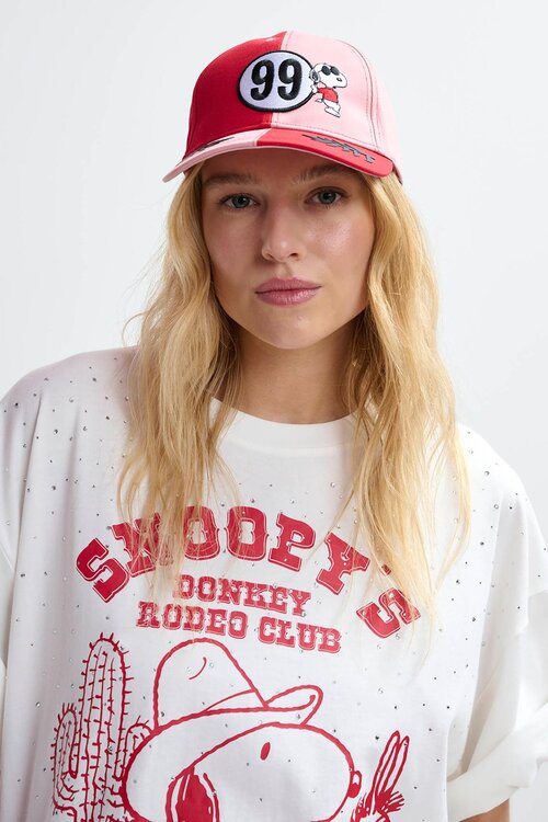 Essentiel Antwerp Weißes Strass-T-Shirt