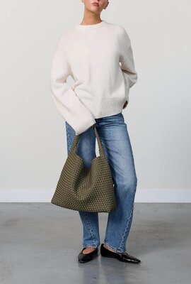 Marrea Dunkeloliv Neopren Tasche