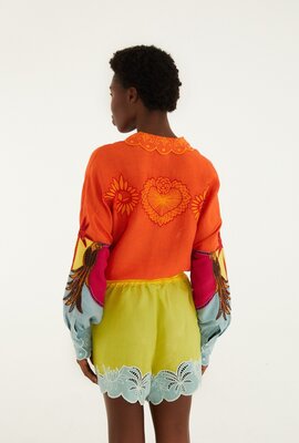 Farm Rio Blaue Shorts