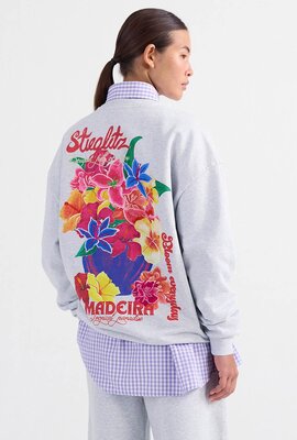 Stieglitz Graumelange Glenda Pullover