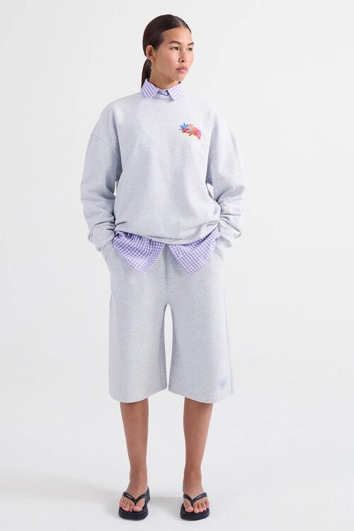 Stieglitz Graumelange Glenda Pullover