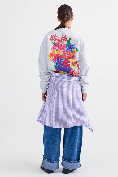 Stieglitz Graumelange Glenda Pullover