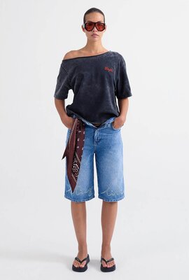 Stieglitz Denim Blue Fabio Denim Shorts