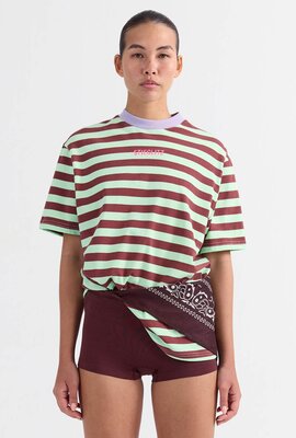 Stieglitz Grünes Joana Regular T-Shirt