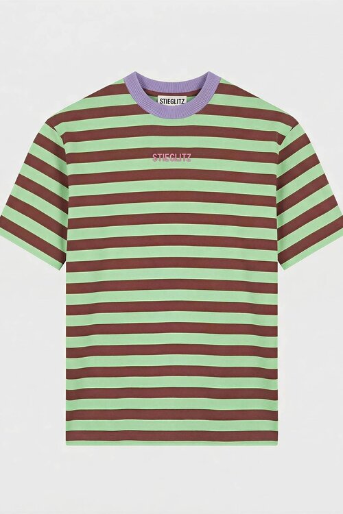 Stieglitz Grünes Joana Regular T-Shirt