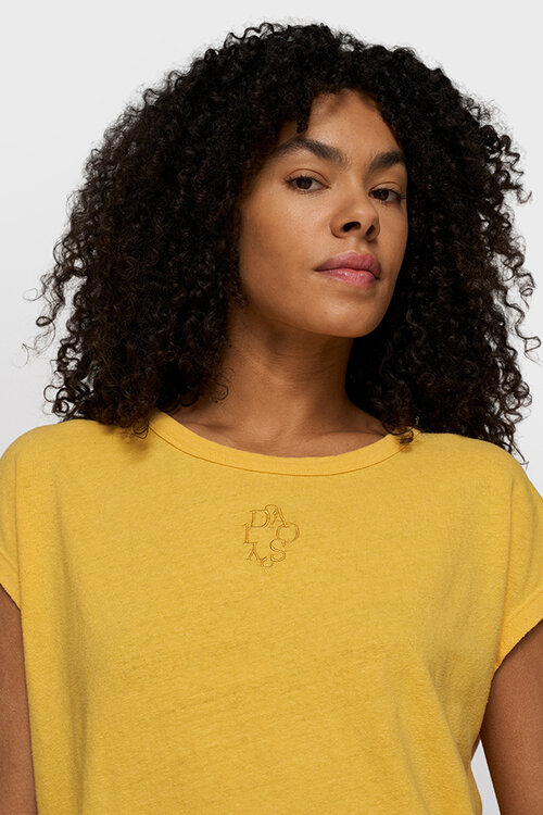 10Days Mango Baumwolle Leinen T-Shirt