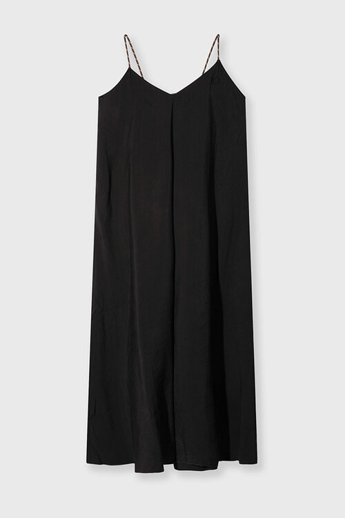 10Days Schwarzes Trägerkleid Modal