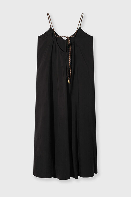 10Days Schwarzes Trägerkleid Modal