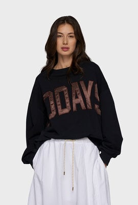 10Days Schwarzer Pullover 10DAYS