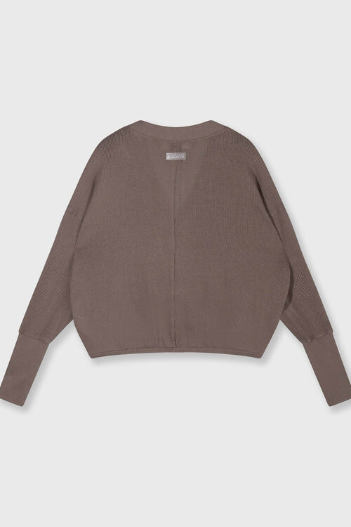 10Days moonrock V-Ausschnitt Cardigan Mesh