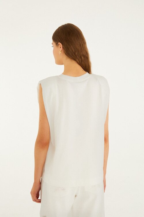 Farm Rio Off White Tank Top