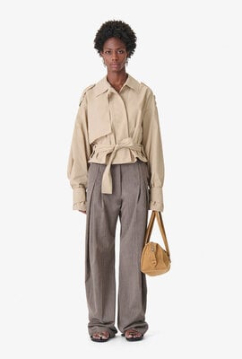 IRO Beige Kurze Jacke