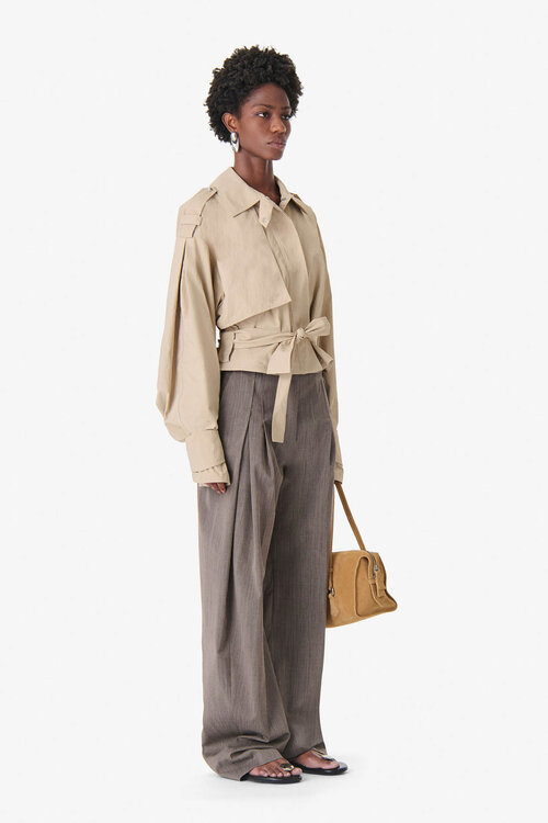 IRO Beige Kurze Jacke