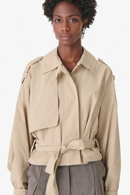 IRO Beige Kurze Jacke