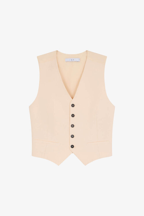 IRO Creme Gilet
