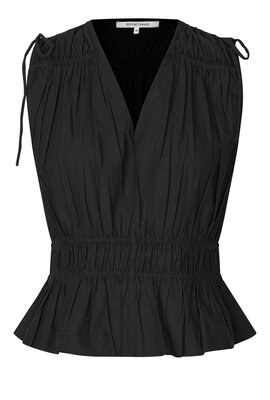 Second Female Schwarzes Carpi-Top