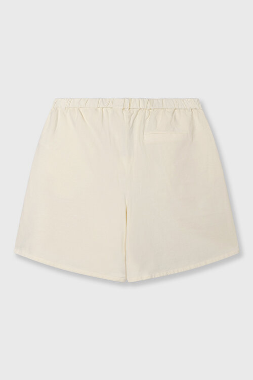10Days Vanilleweite Shorts aus Leinen
