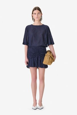 IRO Marineblaue Bluse