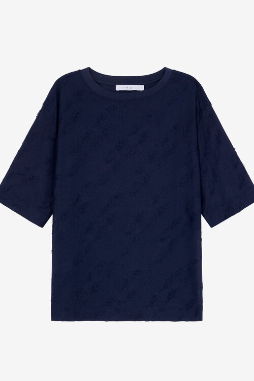 IRO Marineblaue Bluse