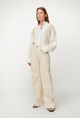 Lois Jeans Sand Rosa Wide Leg Jeans