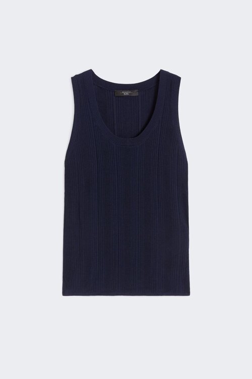 Max Mara Weekend Marineblaues Oberteil