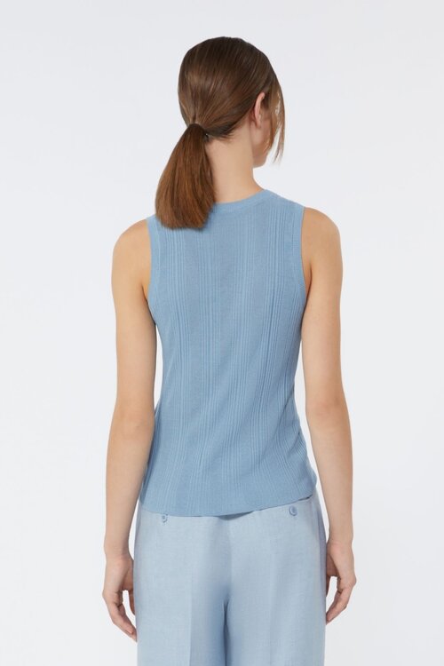 Max Mara Weekend Hellblaues Oberteil