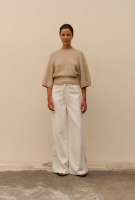 Club L'avenir Taupe Pullover