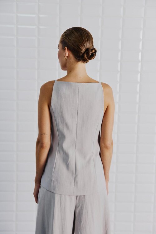 WITHBLACK Graues WBLMARITSA WAISTCOAT