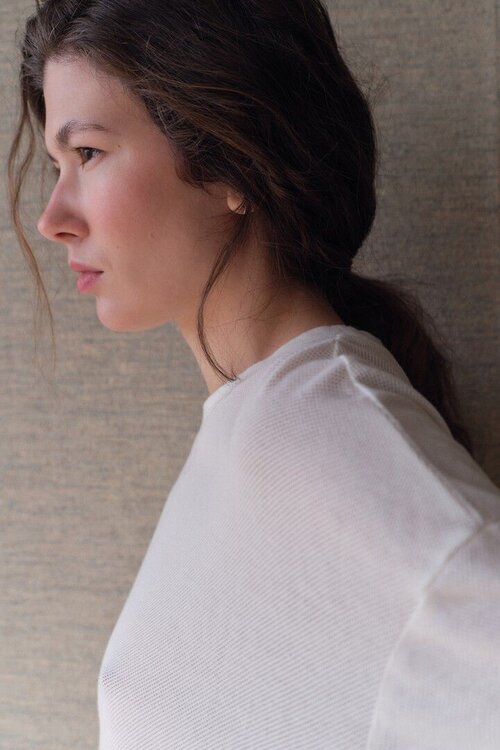 American Vintage Ecru T-Shirt