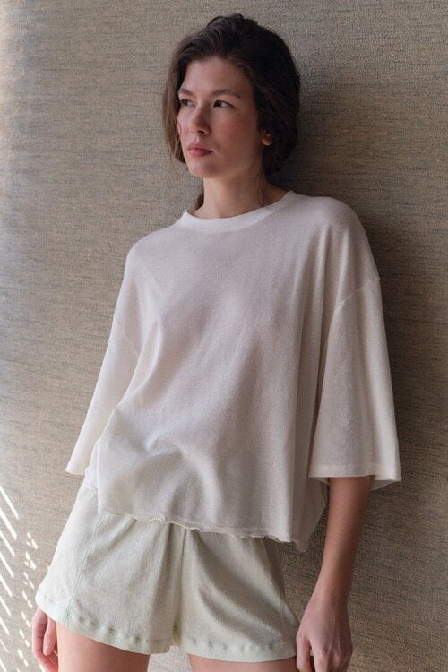 American Vintage Ecru T-Shirt