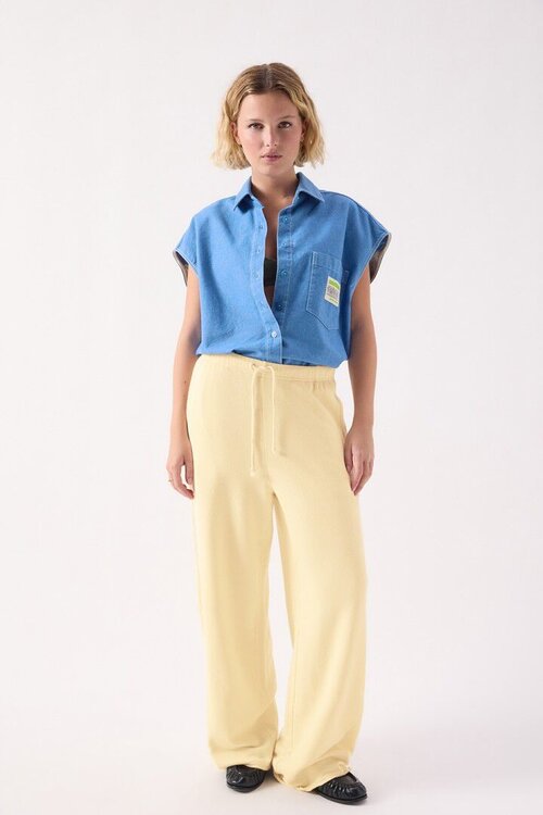 American Vintage Blaue Bluse