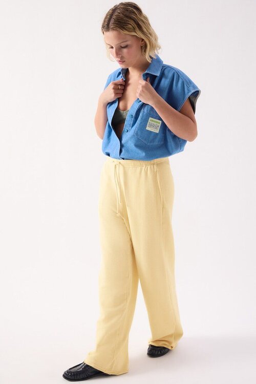 American Vintage Blaue Bluse