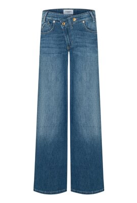 Cambio Indigo Baggy Wide leg Jeans