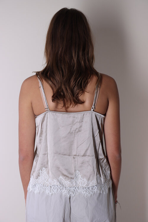 Co'couture Sand Idun Lace Top