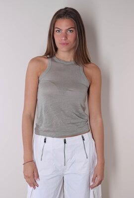 IRO Top Safrina olivgrün