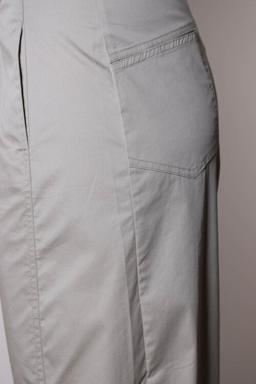 Co'couture Off White Baumwoll-Crisp Barrel-Hose