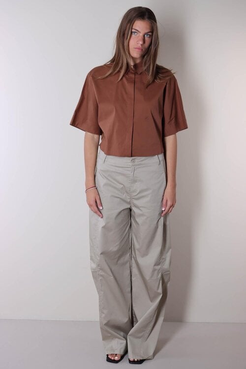 Co'couture Orangenes Elara-Hemd