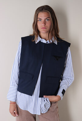 Haute L'Amitie Marineblaue Premiere Box Weste