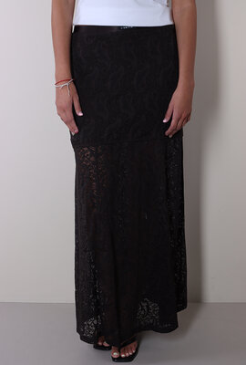 Haute L'Amitie Mocca Summer Lace Taill Rock