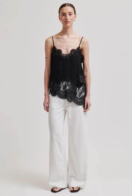 Second Female Weiße Irvine Jeans